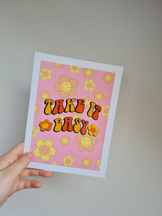 Take it easy print