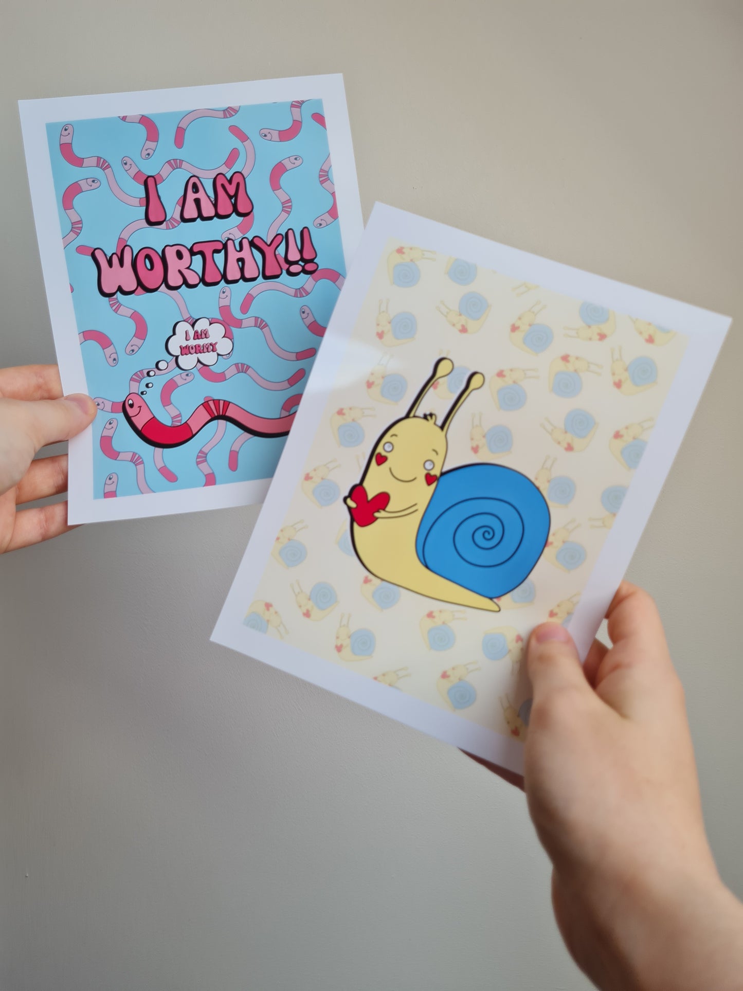 Cute snail print