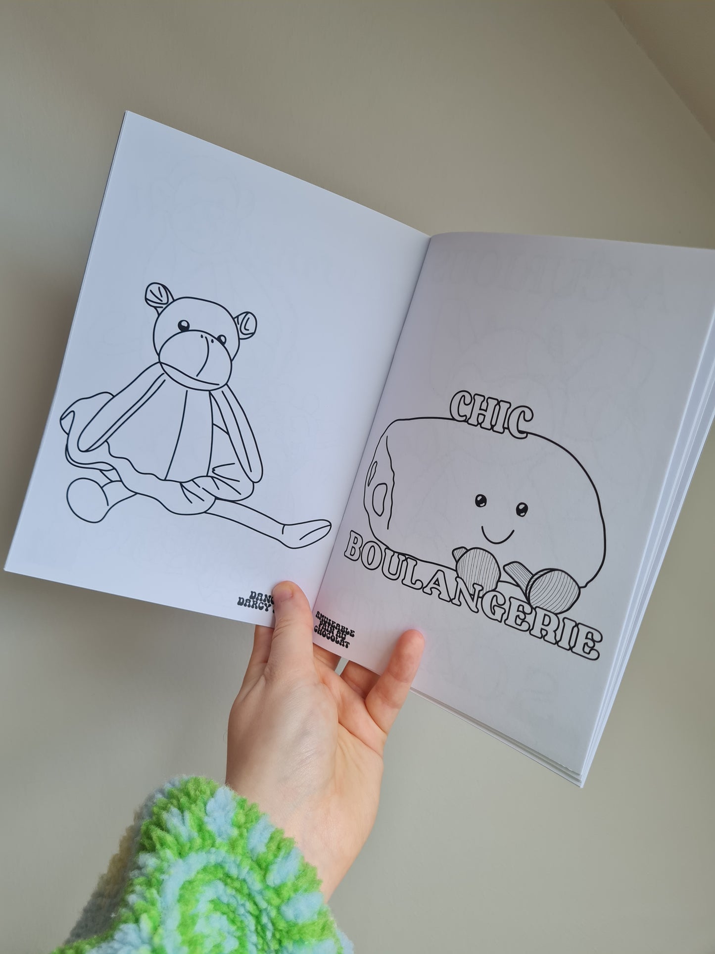 Unofficial jellycat colouring book