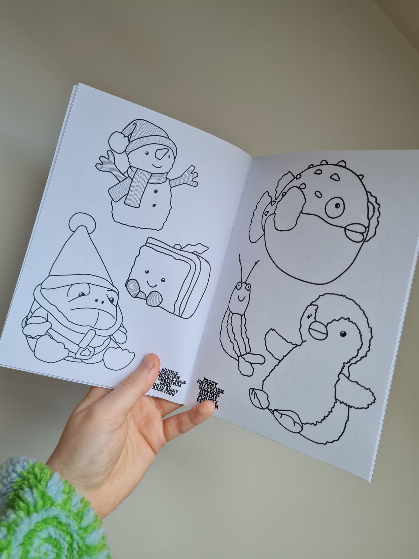 Unofficial jellycat colouring book