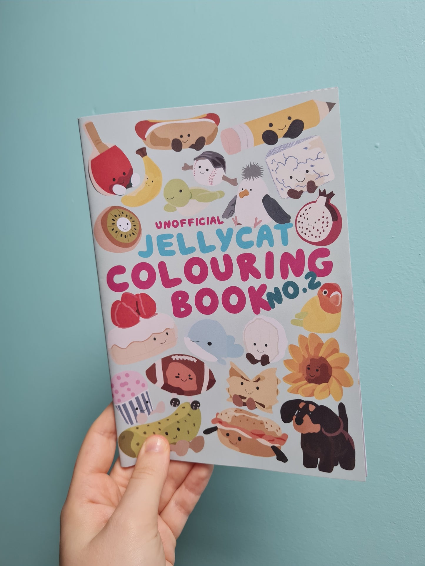 Jellycat no2 colouring book