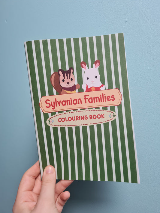 Sylvanian Families colouring book