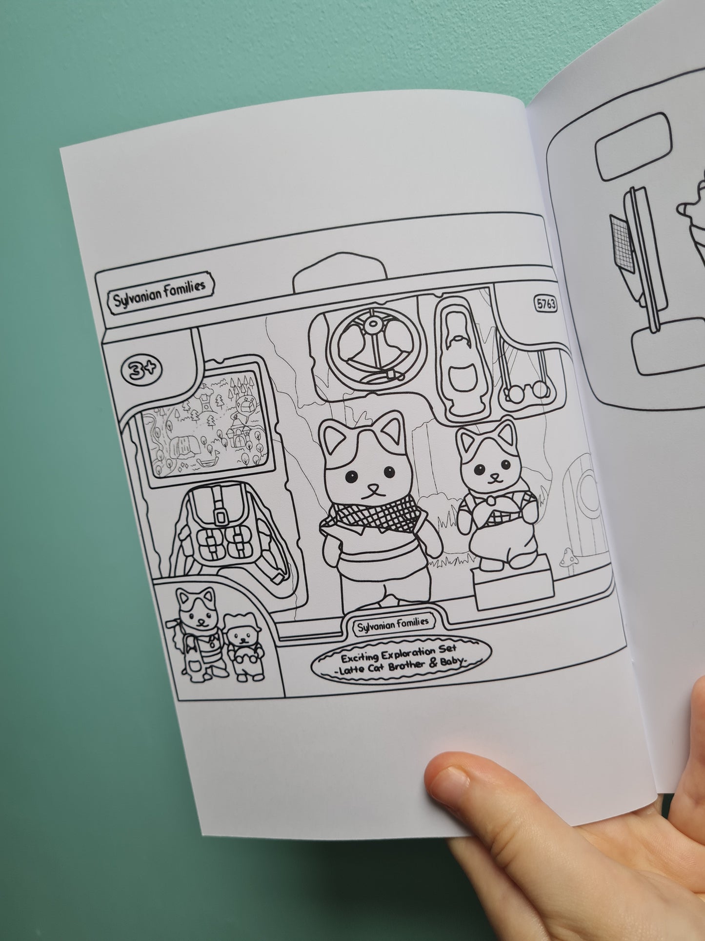 Sylvanian Families colouring book