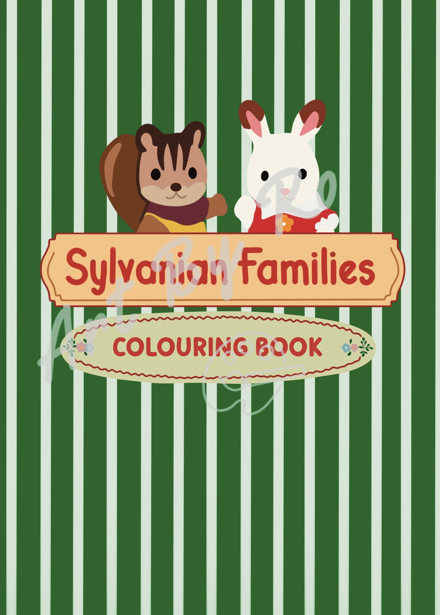 DIGITAL Sylvanian Families colouring book **non refundable