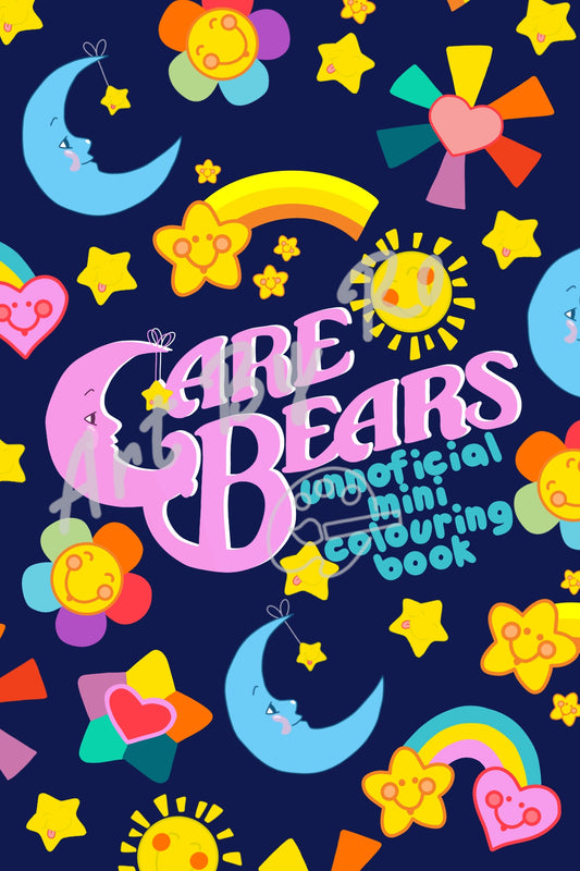 DIGITAL Care bears colouring book **non refundable