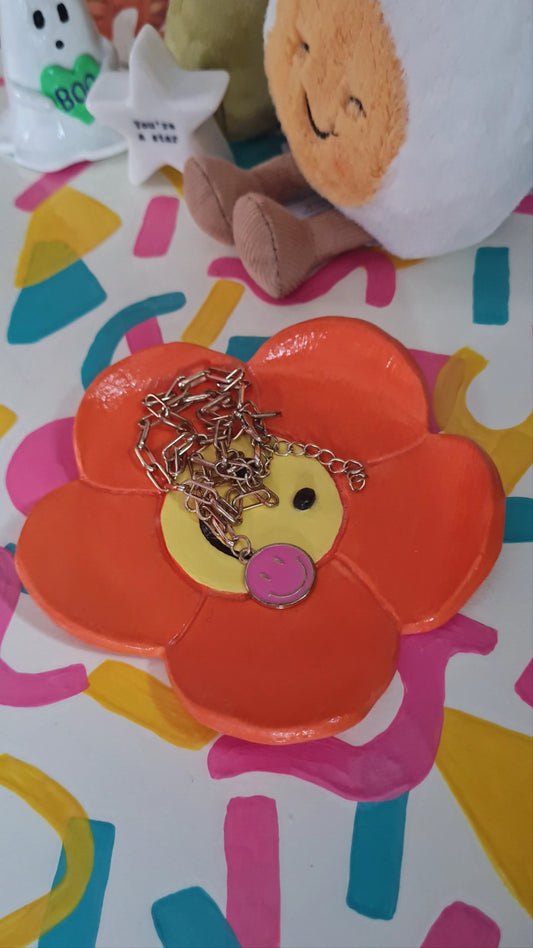 Flower power trinket dish 🏵