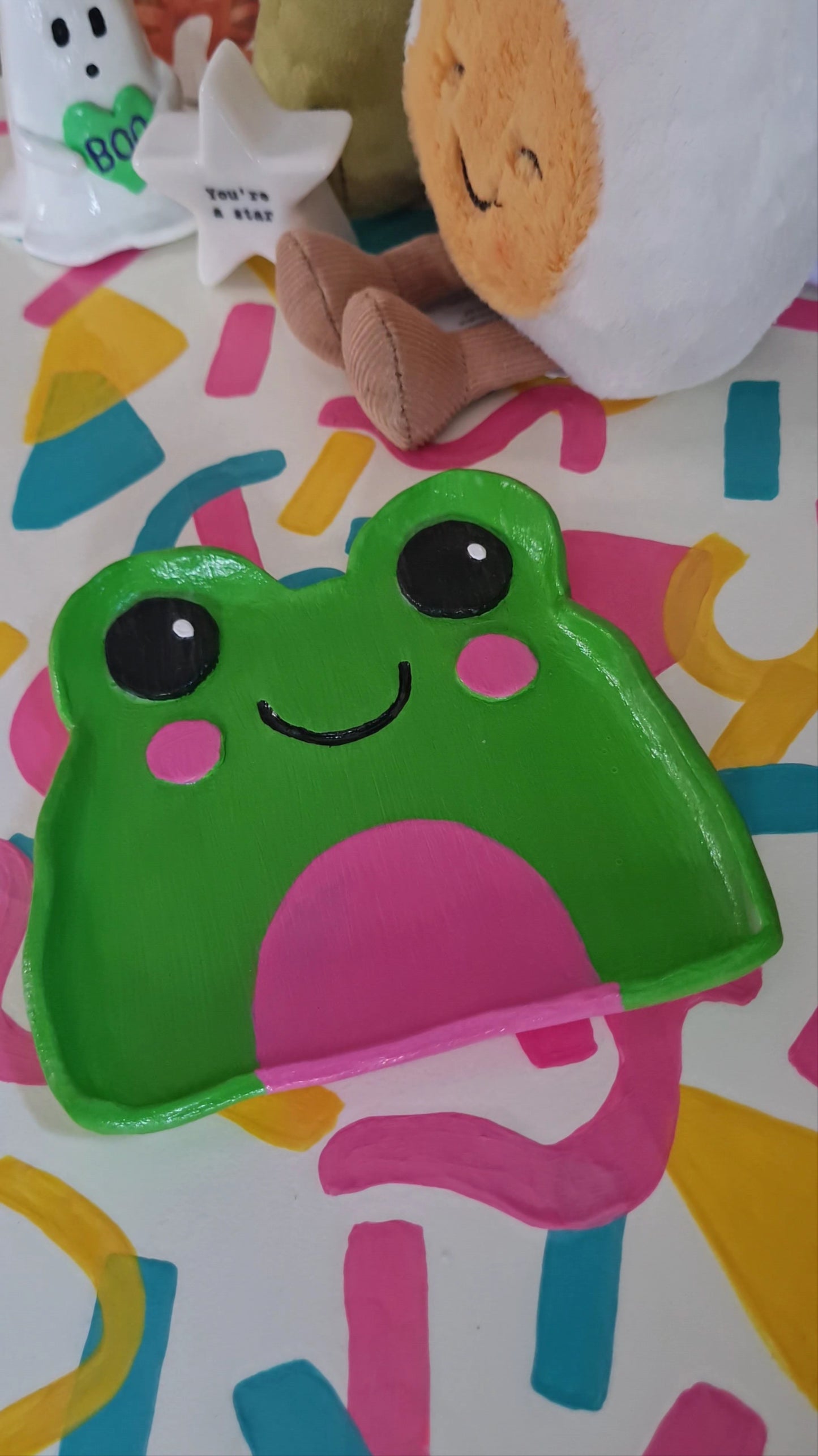 Froggy trinket dish