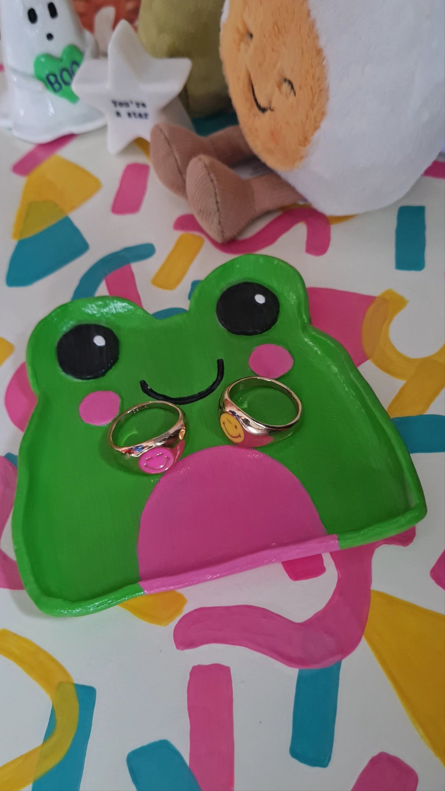 Froggy trinket dish