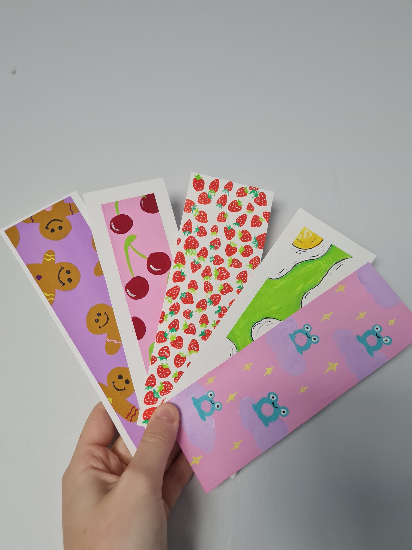 Cherry bookmark